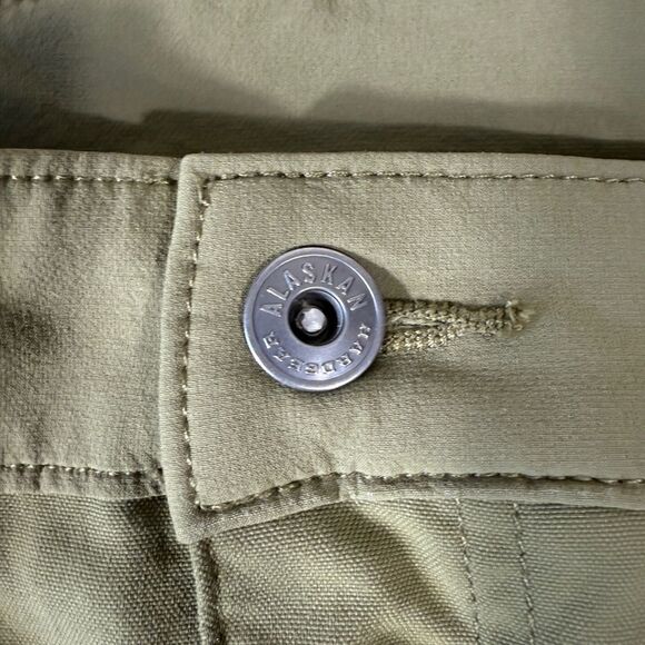 Duluth Trading Alaskan Hardgear Quickhatch Mens Outdoor Green Cargo Pants 48X30 - Picture 4 of 13